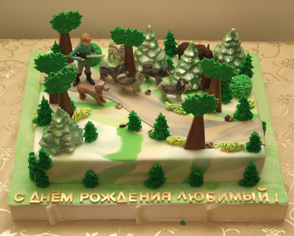 Мужской торт 8643