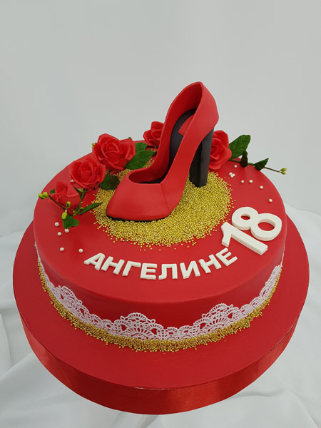 Женский торт 8258