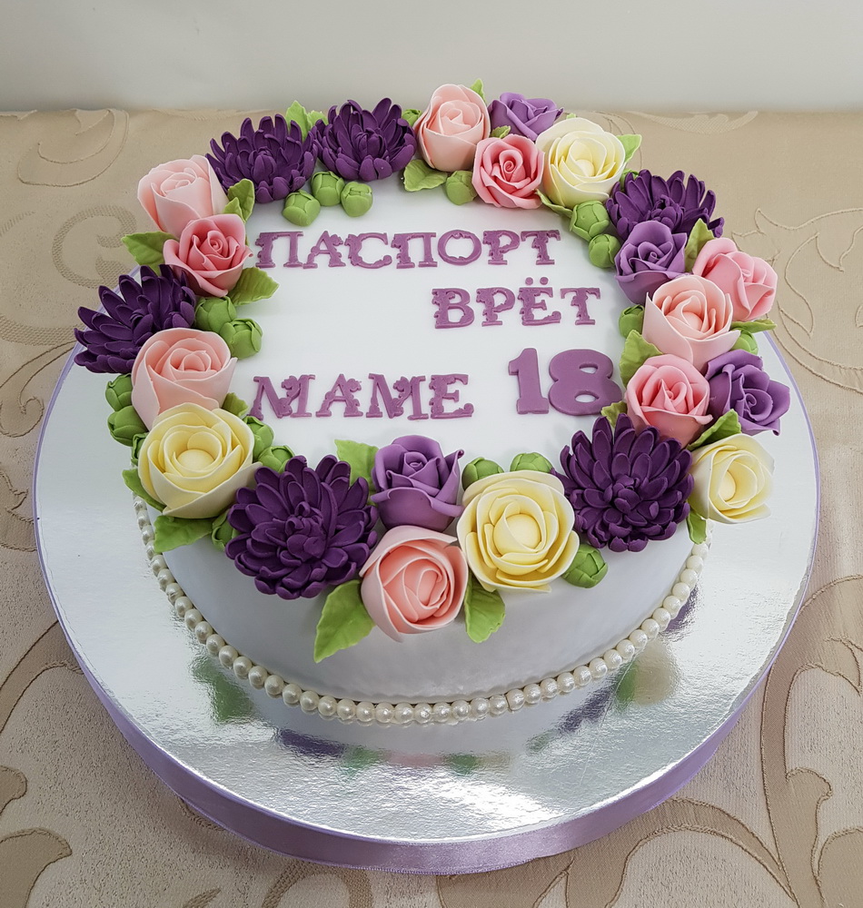 Женский торт 8436