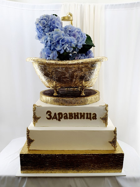 Корпоративный торт 8581