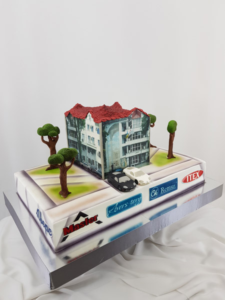 Корпоративный торт 8608