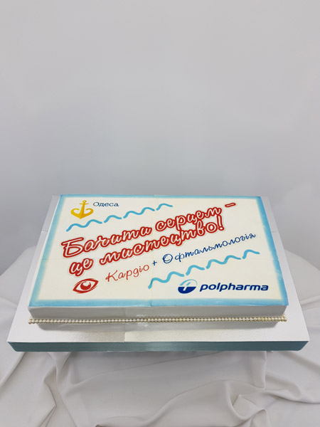 Корпоративный торт 8610
