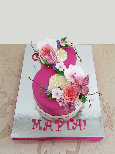 Корпоративный торт 8634