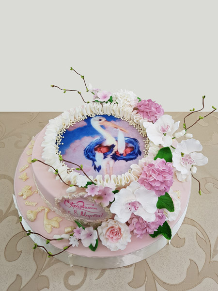 Корпоративный торт 8639