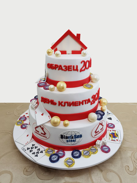Корпоративный торт 8679