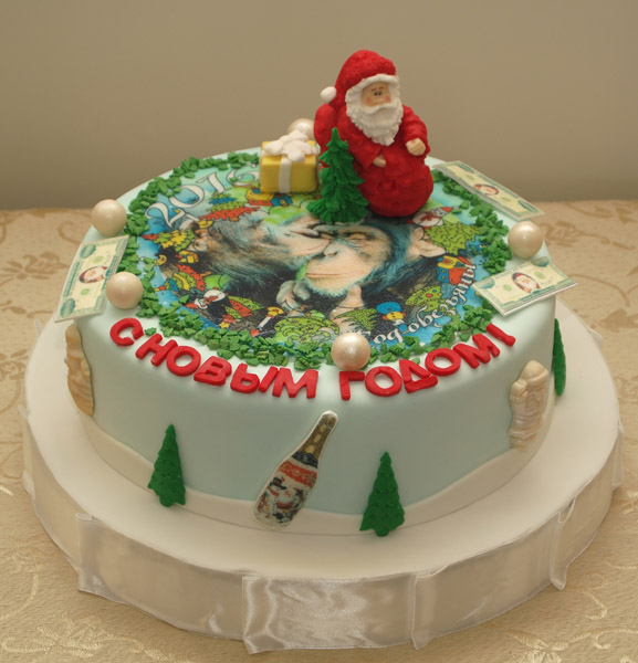 Корпоративный торт 8734