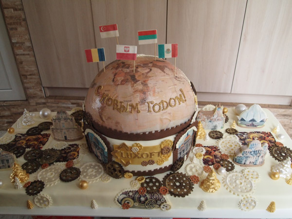 Корпоративный торт 8846