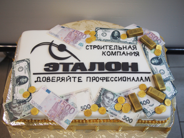 Корпоративный торт 8984