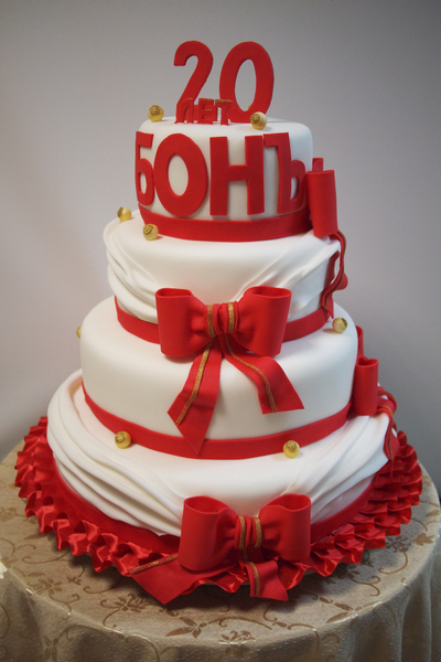 Корпоративный торт 9034
